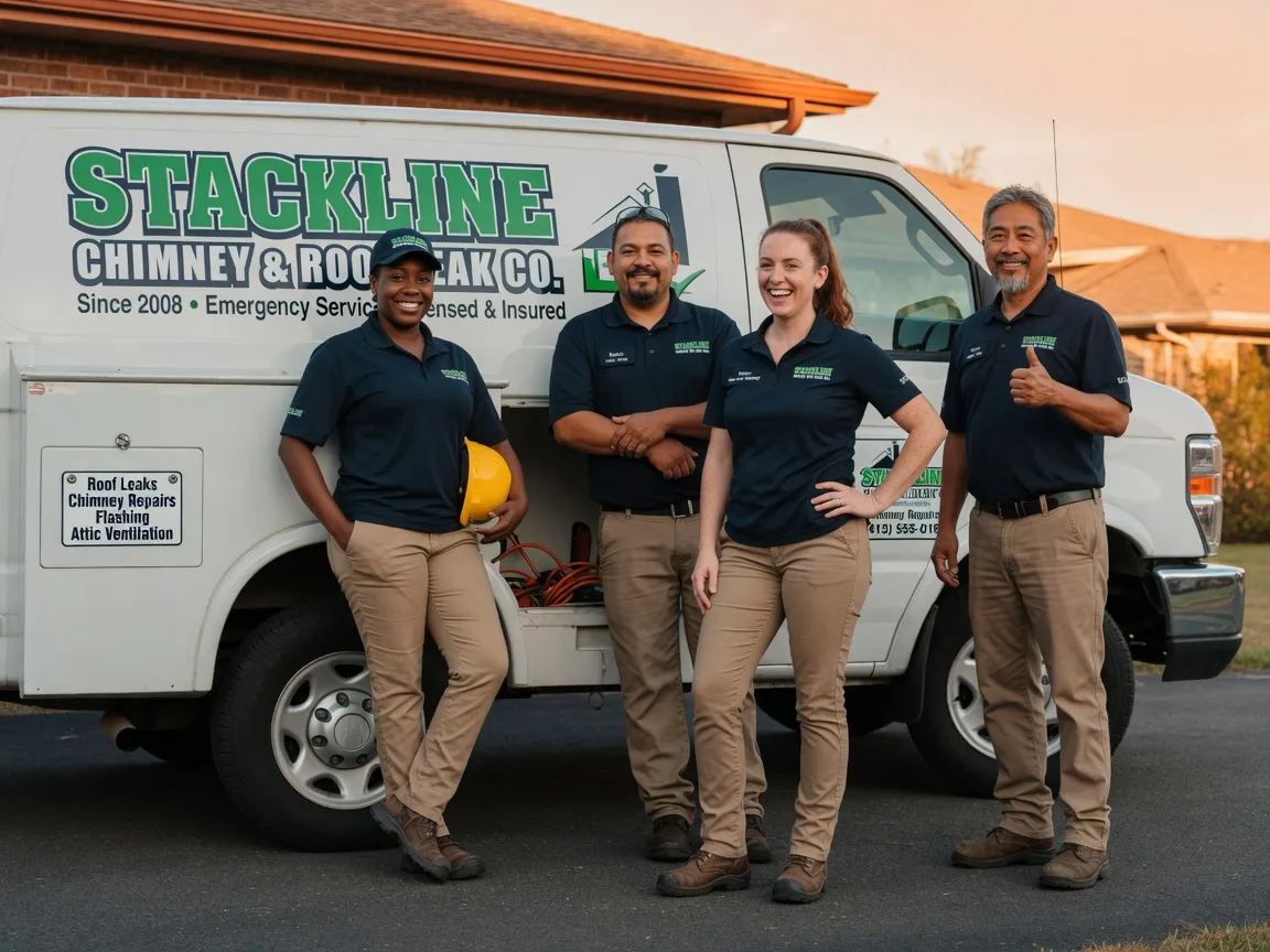 Chimney flashing repair company in Orient, IA